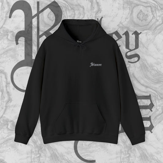 Sinner Embroidered Hooded Sweatshirt