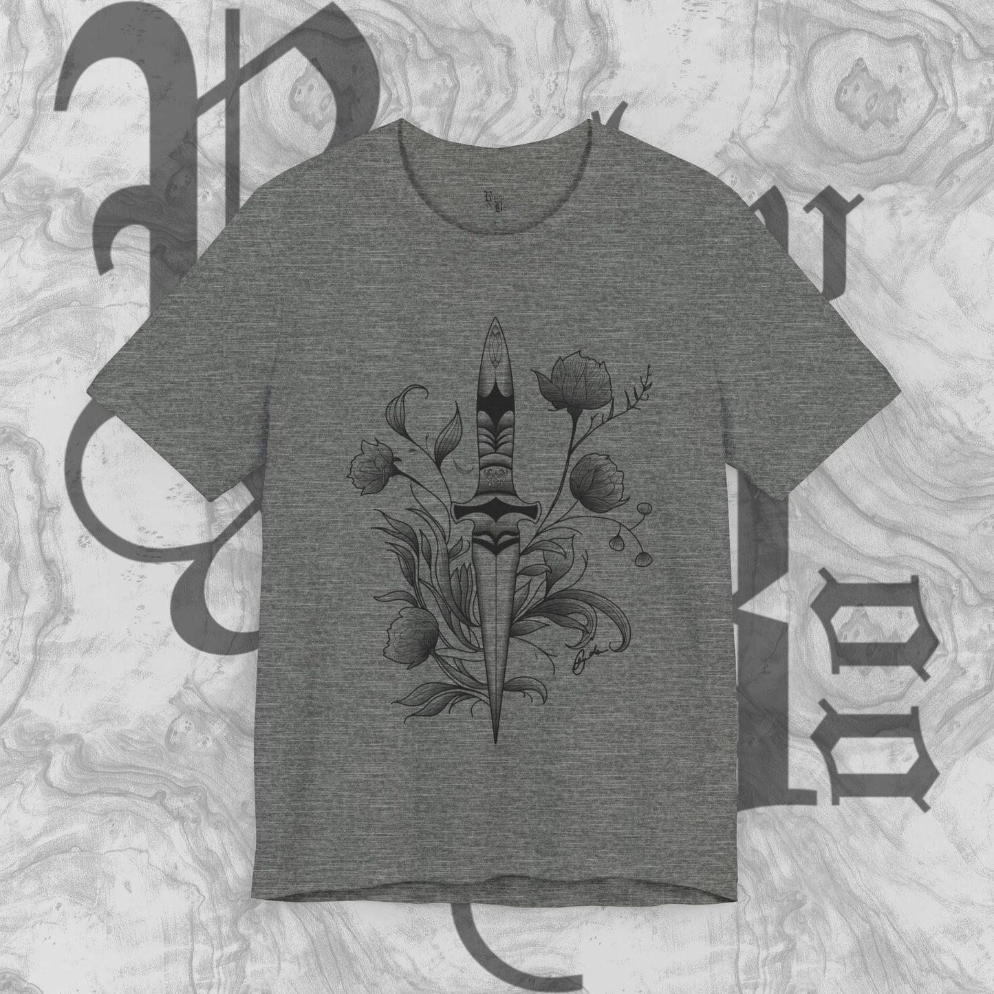 Dagger & Flowers T-shirt