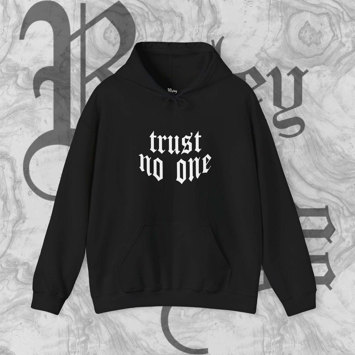 trust no one Hooded Sweatshirt