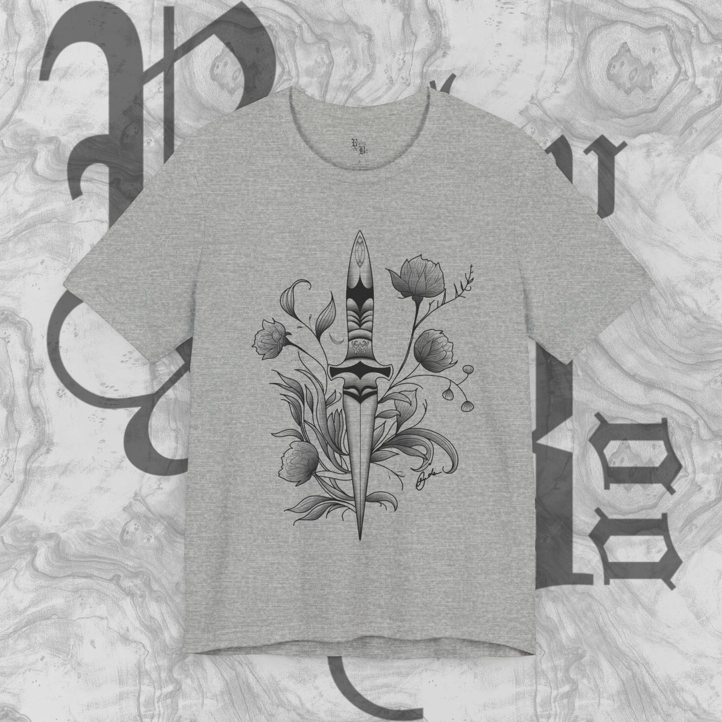 Dagger & Flowers T-shirt