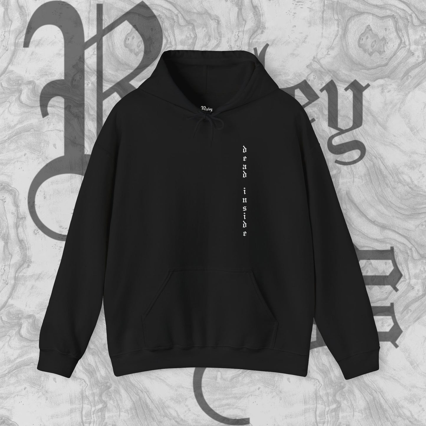 dead inside Hooded Sweatshirt