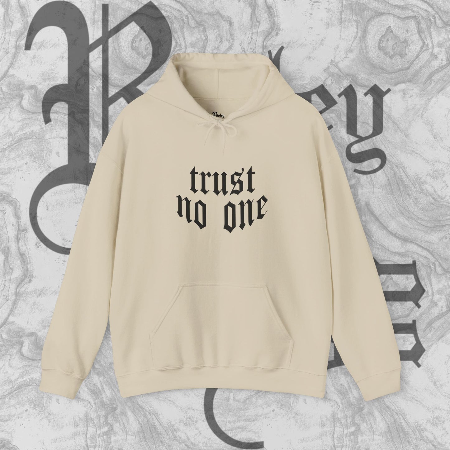 trust no one Hooded Sweatshirt